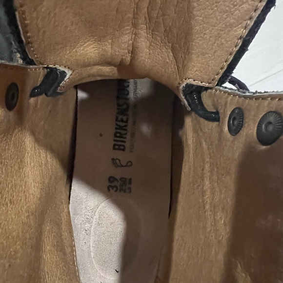 birkenstock Bryson Black Grained Leather Regular Width 39 - Picture 7 of 11